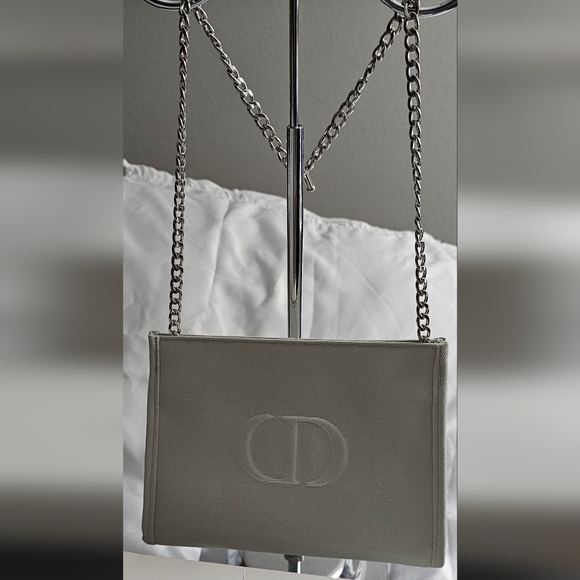 NIB Christian Dior "CD" Pouch with Double Snap Closure - Picture 2 of 14